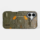 UNIT-77 #005: ハザードセクターCKE-145 iPhone 16ケース (裏面横)