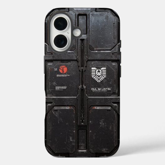 UNIT-77 #010: オウル・ミー・リスティン要塞ゲート Case-Mate iPhoneケース (裏面)