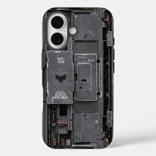 UNIT-77 #011: Obsidian Gate of UNIT-77 Black Wing Case-Mate iPhoneケース (裏面)