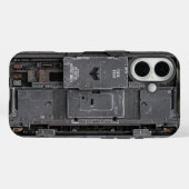 UNIT-77 #011: Obsidian Gate of UNIT-77 Black Wing Case-Mate iPhoneケース (裏面 (横))