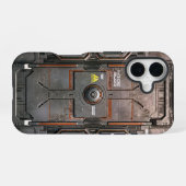 UNIT-77 #016: ヘザードロックコア iPhone 16ケース (裏面横)