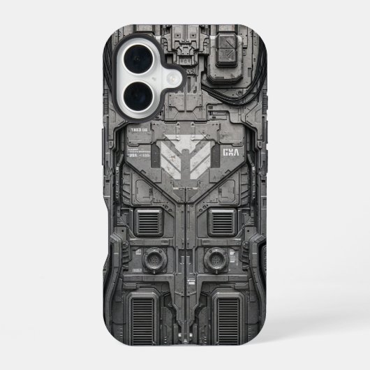 UNIT-77 #019: カオスヴォルテックス iPhone 16ケース (裏面)