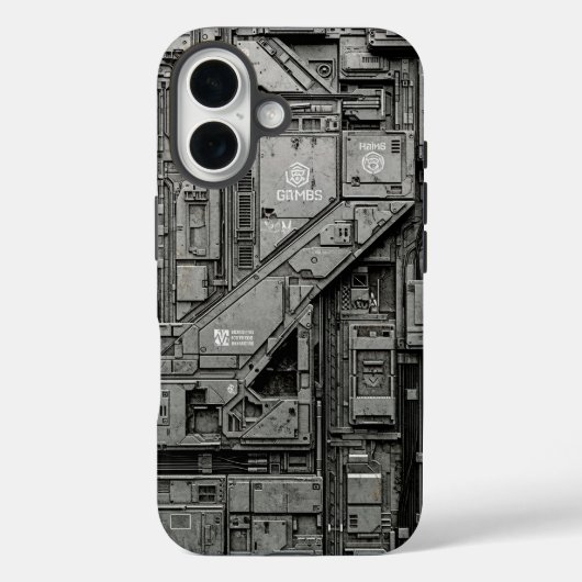 UNIT-77 #028: GLMBS ニューラル・コンダジットパネル Case-Mate iPhoneケース (裏面)