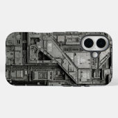 UNIT-77 #028: GLMBS ニューラル・コンダジットパネル Case-Mate iPhoneケース (裏面 (横))