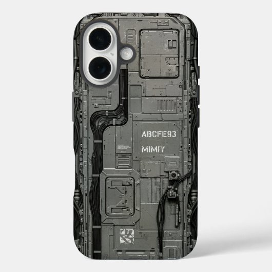 UNIT-77 #036: ニューラルゲートウェイ ABCFE93 Case-Mate iPhoneケース (裏面)