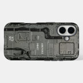 UNIT-77 #036: ニューラルゲートウェイ ABCFE93 Case-Mate iPhoneケース (裏面 (横))