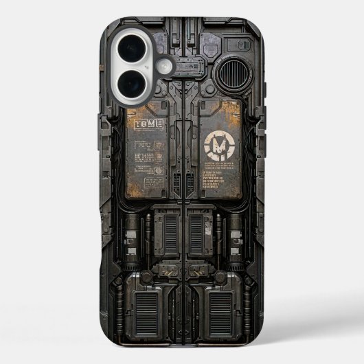 UNIT-77 #060: MECHVENT ハブ M3-16 Case-Mate iPhoneケース (裏面)