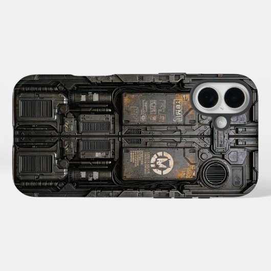 UNIT-77 #060: MECHVENT Hub M3-16 Case-Mate iPhoneケース (裏面 (横))