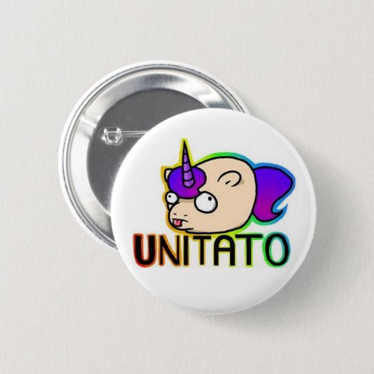 Unitato Pin 缶バッジ (正面&裏面)