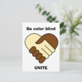 'Unite'ポストカード ポストカード (スタンド正面)