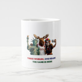 United 2026 Unity Selfie Water Bottle   ジャンボコーヒーマグカップ