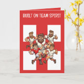 United Charge Rugby Team Spirit カード (黄色い花)