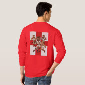 United Charge Rugby Team Spirit Tシャツ (裏面フル)