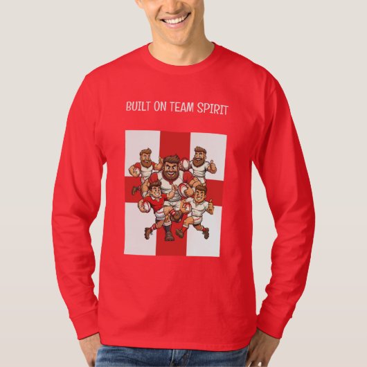 United Charge Rugby Team Spirit Tシャツ (正面)