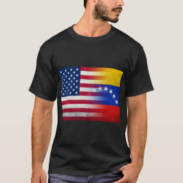 United in Freedom: A Fusion of the Flags Tシャツ