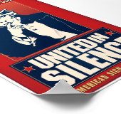 United in Silence (ASL) ポスター (角)