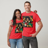 United in Strength retro Tシャツ (ユニセックス)