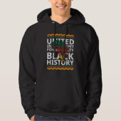United In The Fight For Equality Black History Mon パーカ (正面)