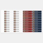 United Kingdom Art Deco Flag Waterproof Name Label ラベル (シート)