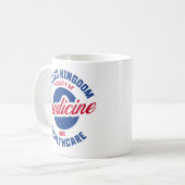 United Kingdom Faculty Of Medicine And Healthcare コーヒーマグカップ (正面左)