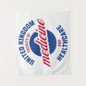 United Kingdom Faculty Of Medicine And Healthcare タペストリー (正面)