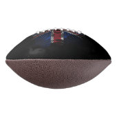 United Kingdom Flag アメリカンフットボール (回転90)