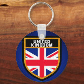 United Kingdom Flag キーホルダー (正面)