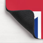 United Kingdom Flag マウスパッド (コーナー)