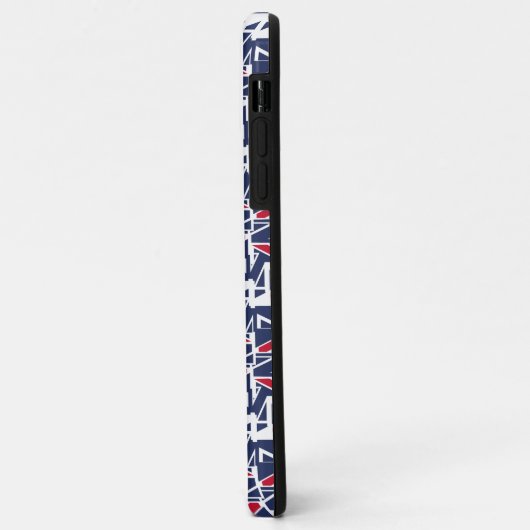 United Kingdom UK flag BY MASANSER PIXELAT Case-Mate iPhoneケース (裏面/左)