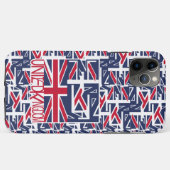 United Kingdom UK flag BY MASANSER PIXELAT Case-Mate iPhoneケース (裏面(横))
