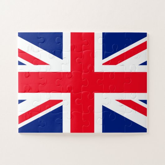 United Kingdom Union Jack Flag ジグソーパズル (横)