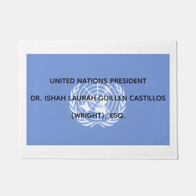 UNITED NATIONS ドアマット (正面)