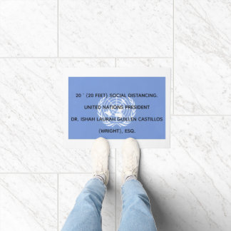 UNITED NATIONS ドアマット