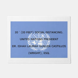 UNITED NATIONS ドアマット