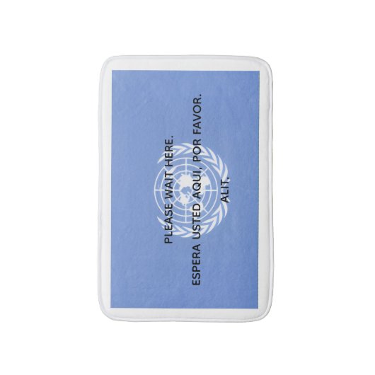 UNITED NATIONS バスマット (正面縦)