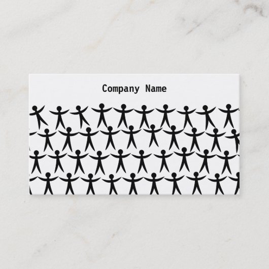 united People、Company会社名 名刺 (正面)