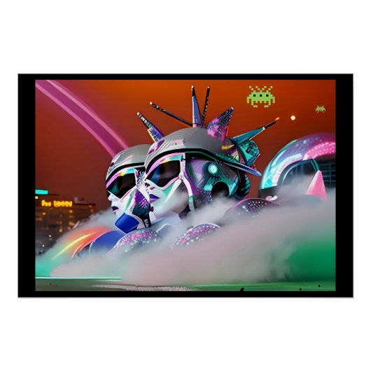 United Space Invasion Force ポスター (正面)