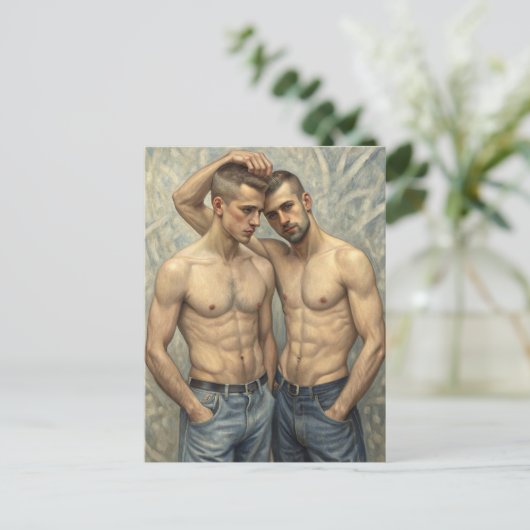 United Stance: An Embrace of Modern Affection ポストカード (スタンド正面)