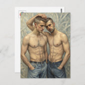 United Stance: An Embrace of Modern Affection ポストカード (正面/裏面)