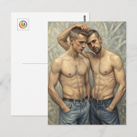 United Stance: An Embrace of Modern Affection ポストカード (正面/裏面)