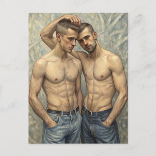 United Stance: An Embrace of Modern Affection ポストカード (正面)