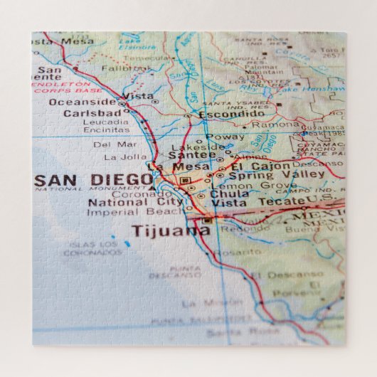 United States 1830 Historical Vintage Map ジグソーパズル (縦)