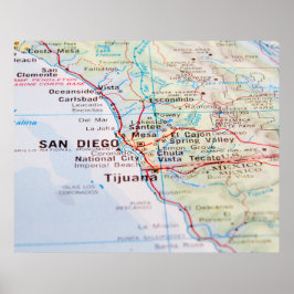 United States 1830 Historical Vintage Map ポスター