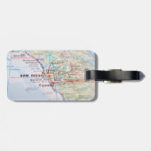 United States 1830 Historical Vintage Map ラゲッジタグ (裏面横)