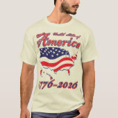 United States 250 Tシャツ (正面)