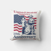 United States 250th Anniversary Commemorative Art  クッション (正面)