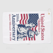 United States 250th Anniversary Commemorative Art  ゴルフタオル (横)