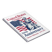 United States 250th Anniversary Commemorative Art  ノートブック (右側)