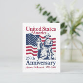 United States 250th Anniversary Commemorative Art  ポストカード (スタンド正面)