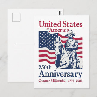 United States 250th Anniversary Commemorative Art  ポストカード